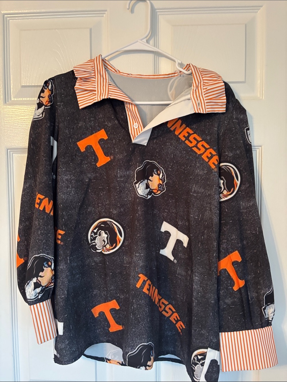 Tennessee Volunteers Kids Pullover Shirt - Black & Orange